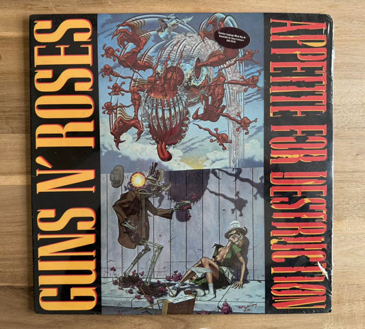 Guns N' Roses - Appetite For Destruction (LP, Album, Unc)